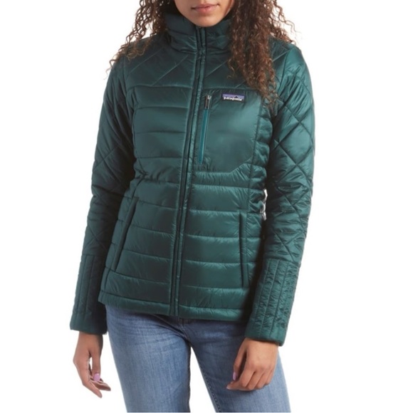 Patagonia Women's Radalie Jacket in Piki Green. - Picture 3 of 6
